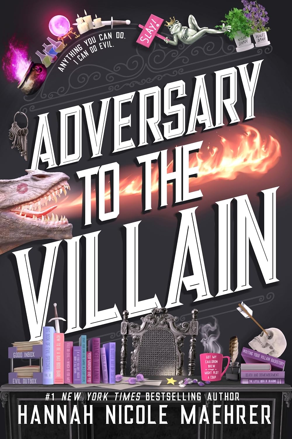 Adversary to the Villain by Hannah Nicole Maehrer